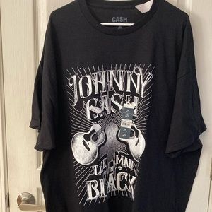 New Johnny Cash The Man in Black Tee